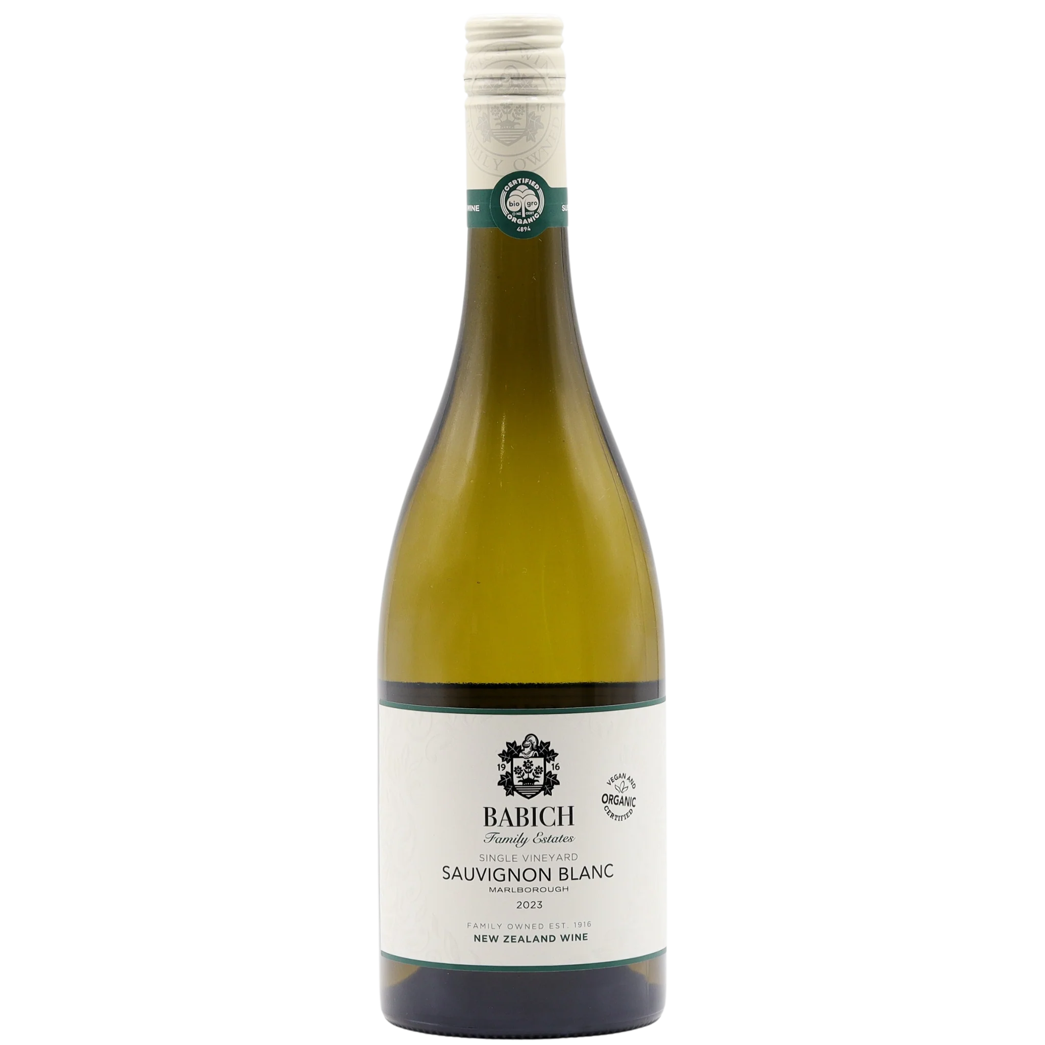 Babich - Organic Single Vineyard Sauvignon Blanc