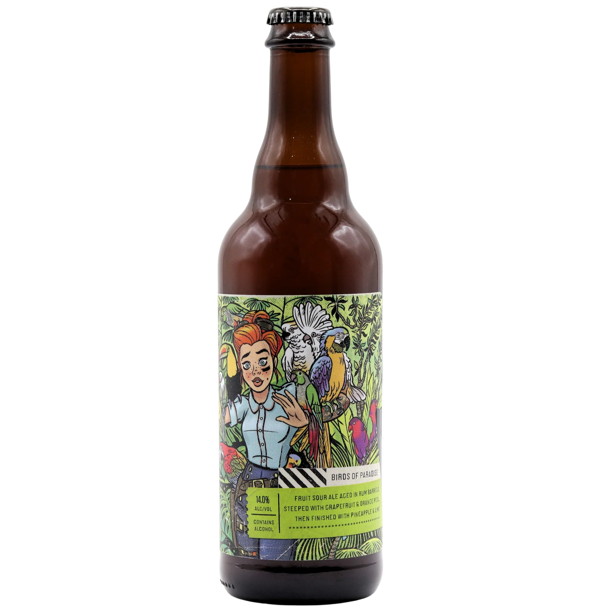 Bottle Logic X Green Cheek - Birds Of Paradise