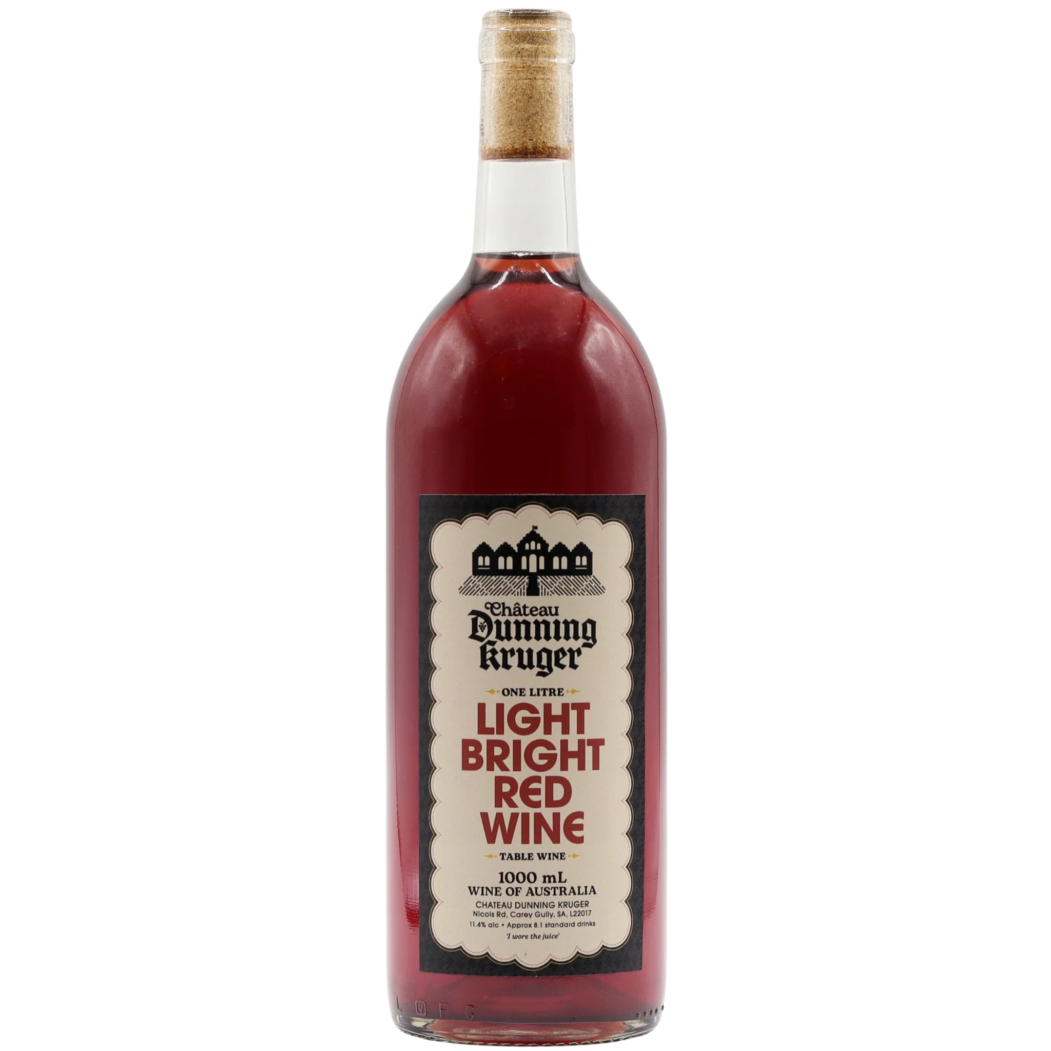 Château Dunning Kruger - Light Bright Red Wine