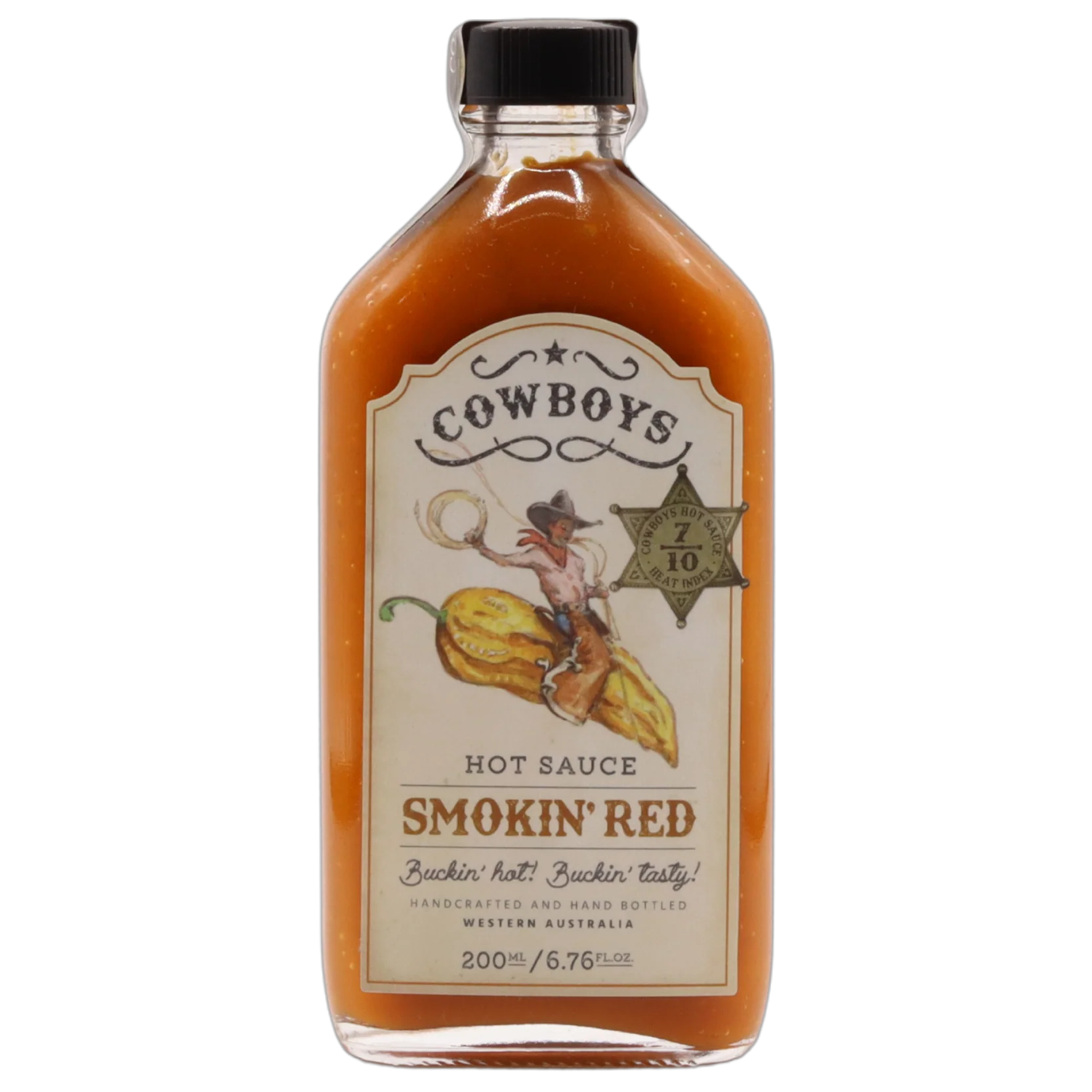 Cowboys Hot Sauce - Smokin' Red