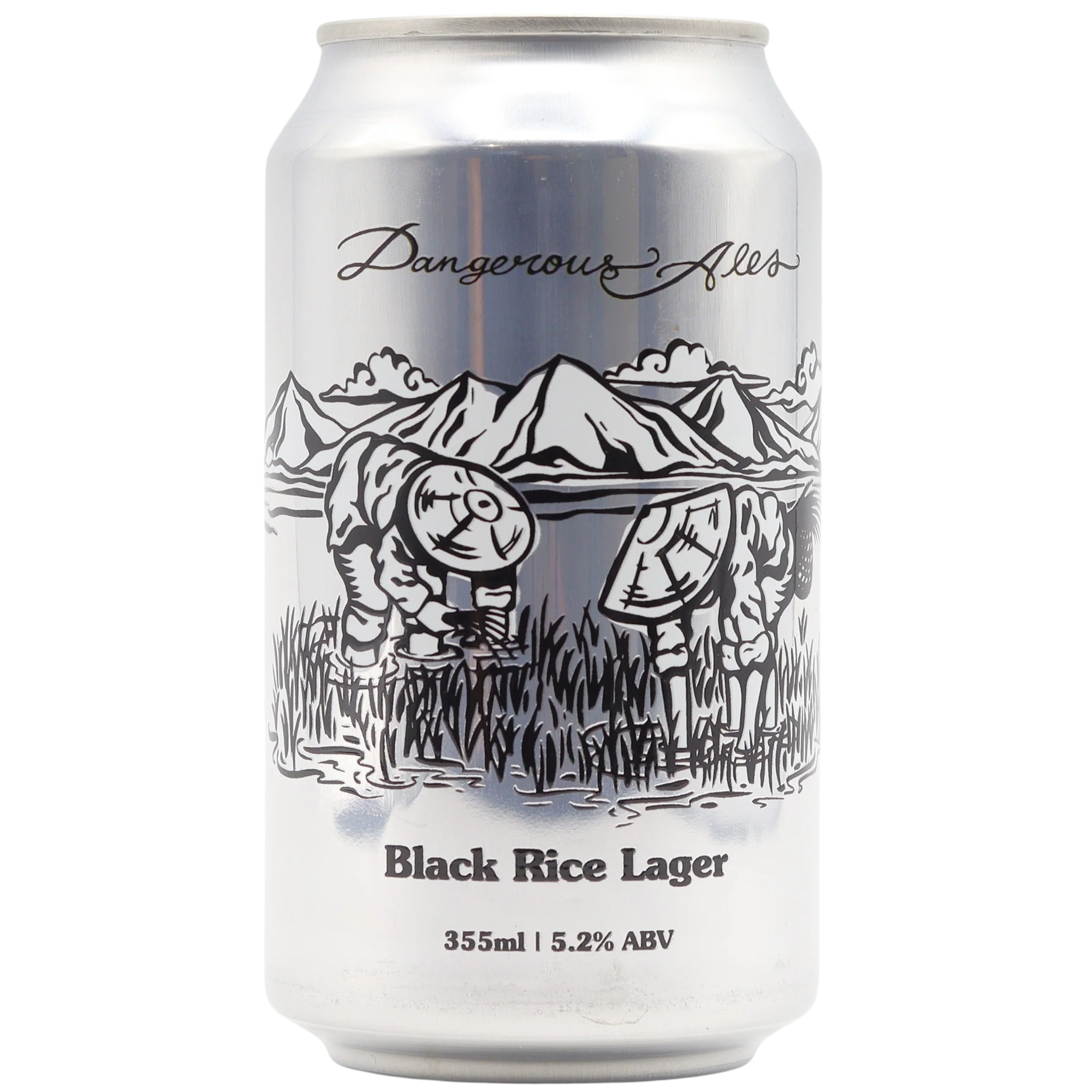 Dangerous Ales - Black Rice Lager
