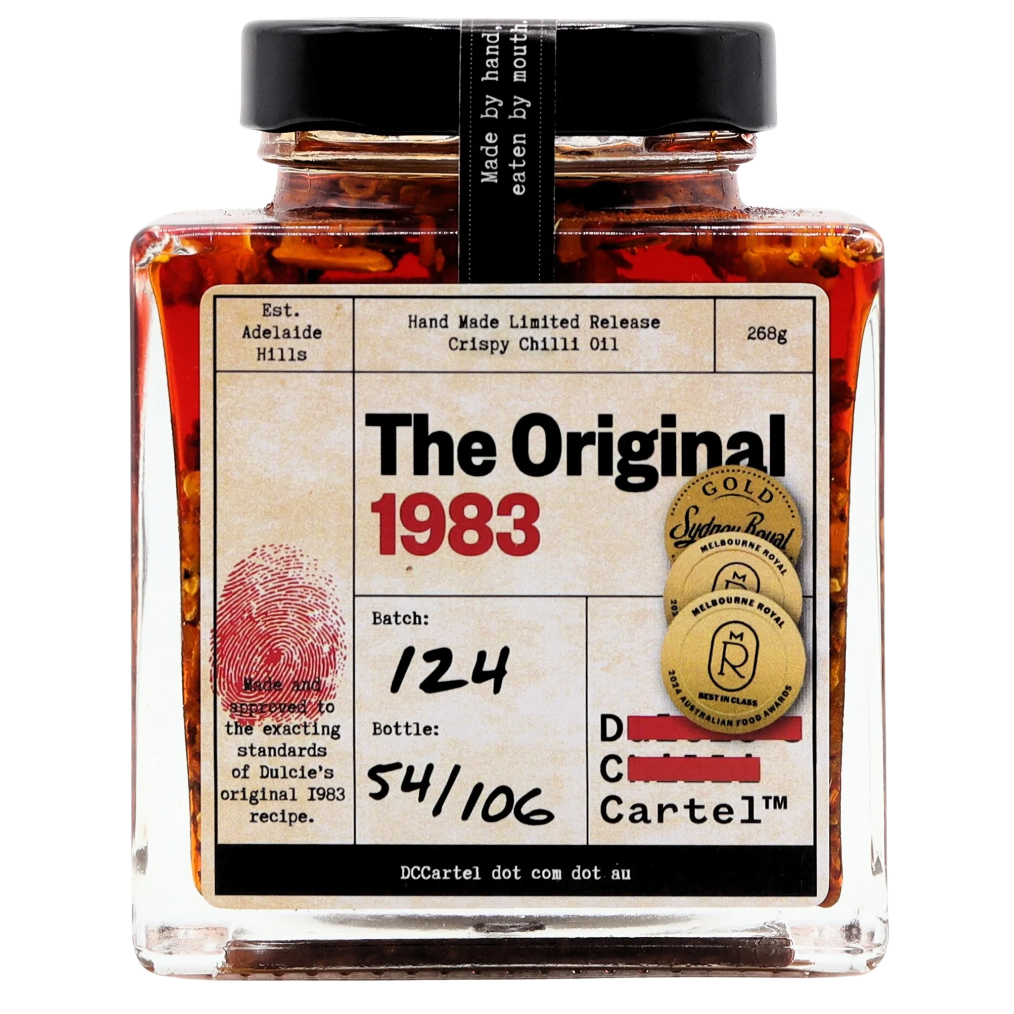DC Cartel - The Original 1983 Crispy Chilli Oil