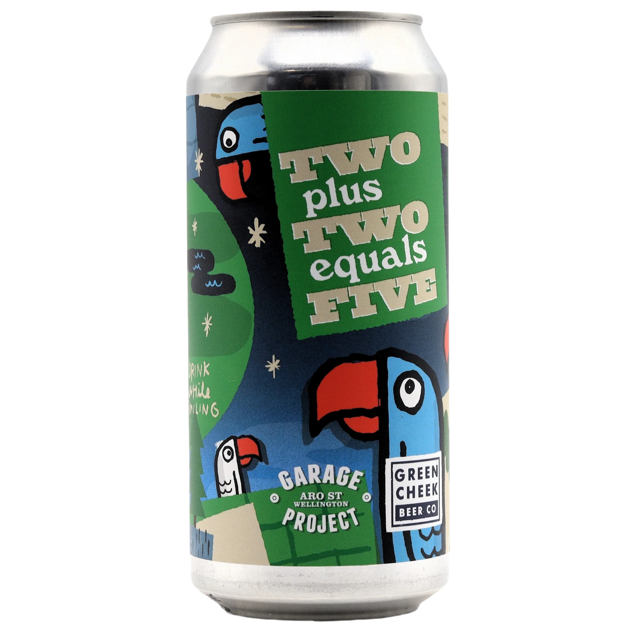 Garage Project X Green Cheek - Two Plus Two Equals Five