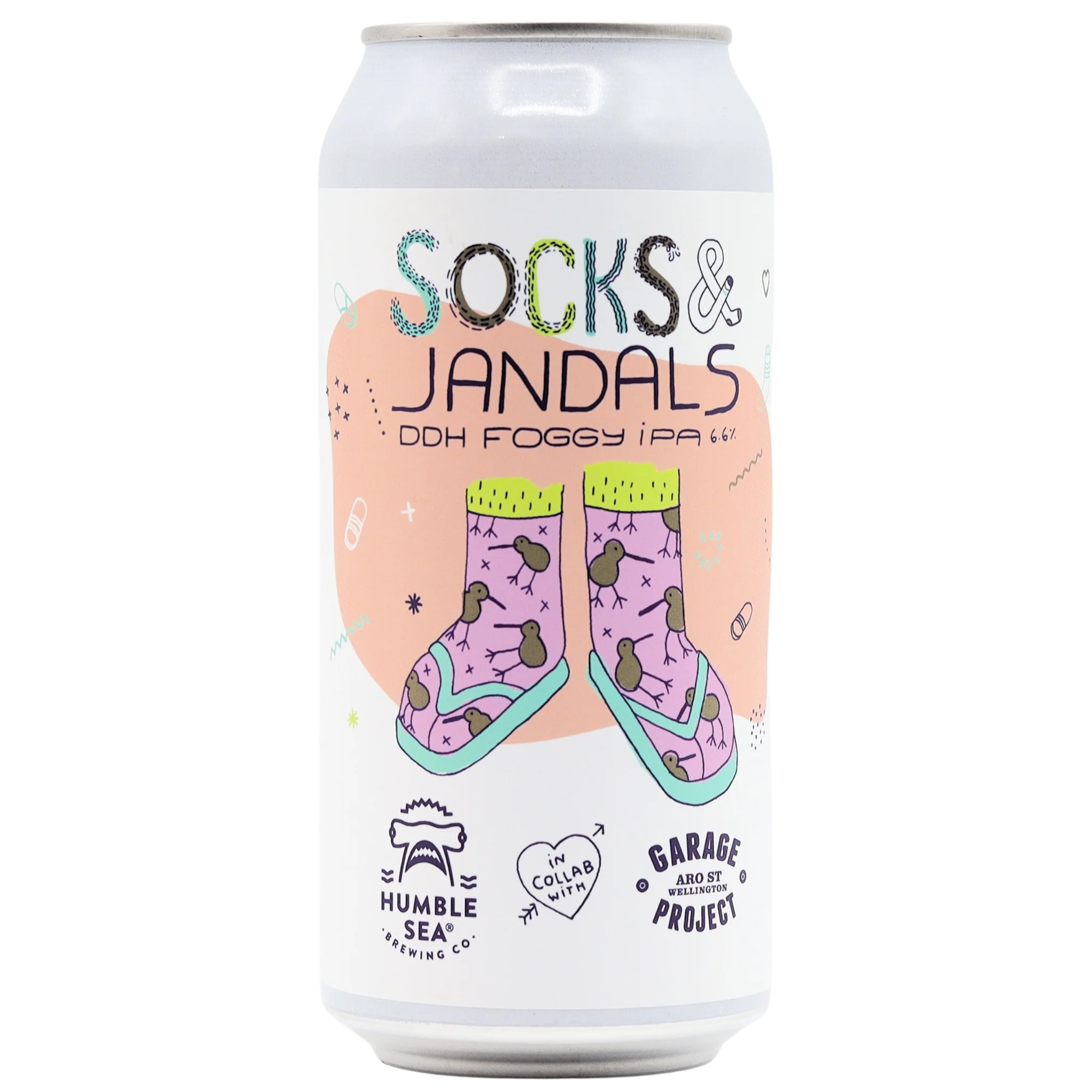 Garage Project X Humble Sea - Socks & Jandals