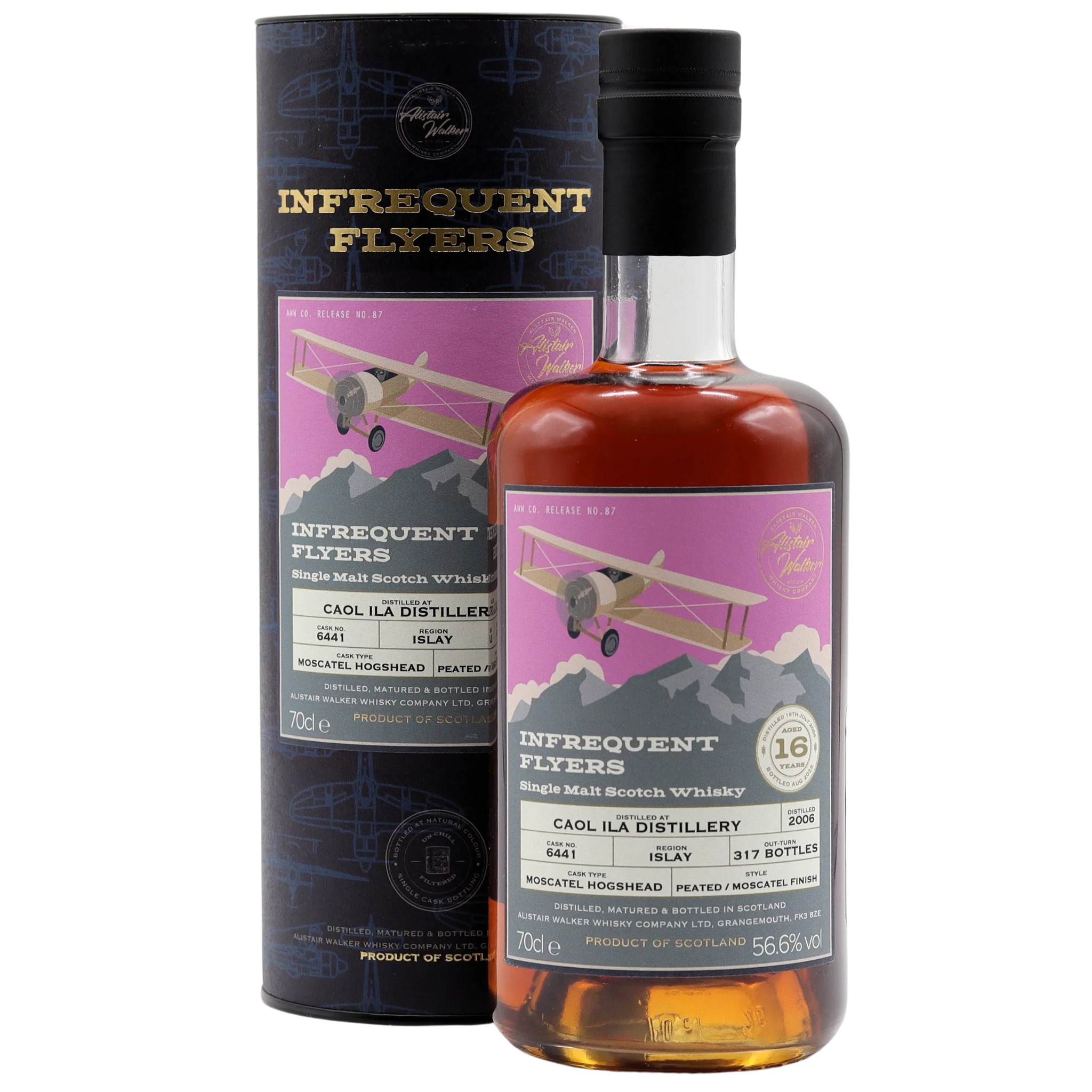 Infrequent Flyers - Caol Ila Single Cask #87 16 Year Old
