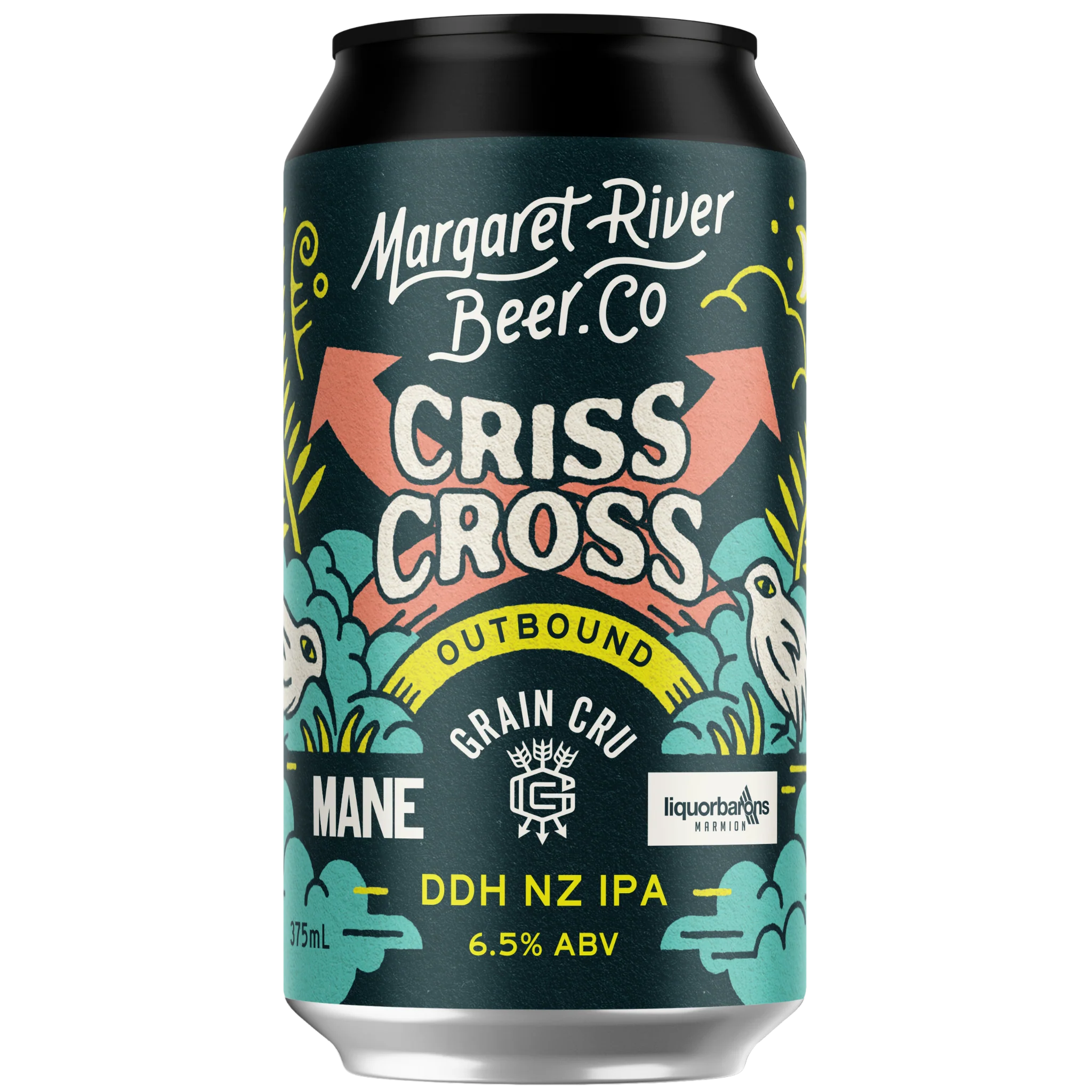 Margaret River Beer Co X Mane X Grain Cru X Liquor Barons Marmion - Criss Cross Outbound