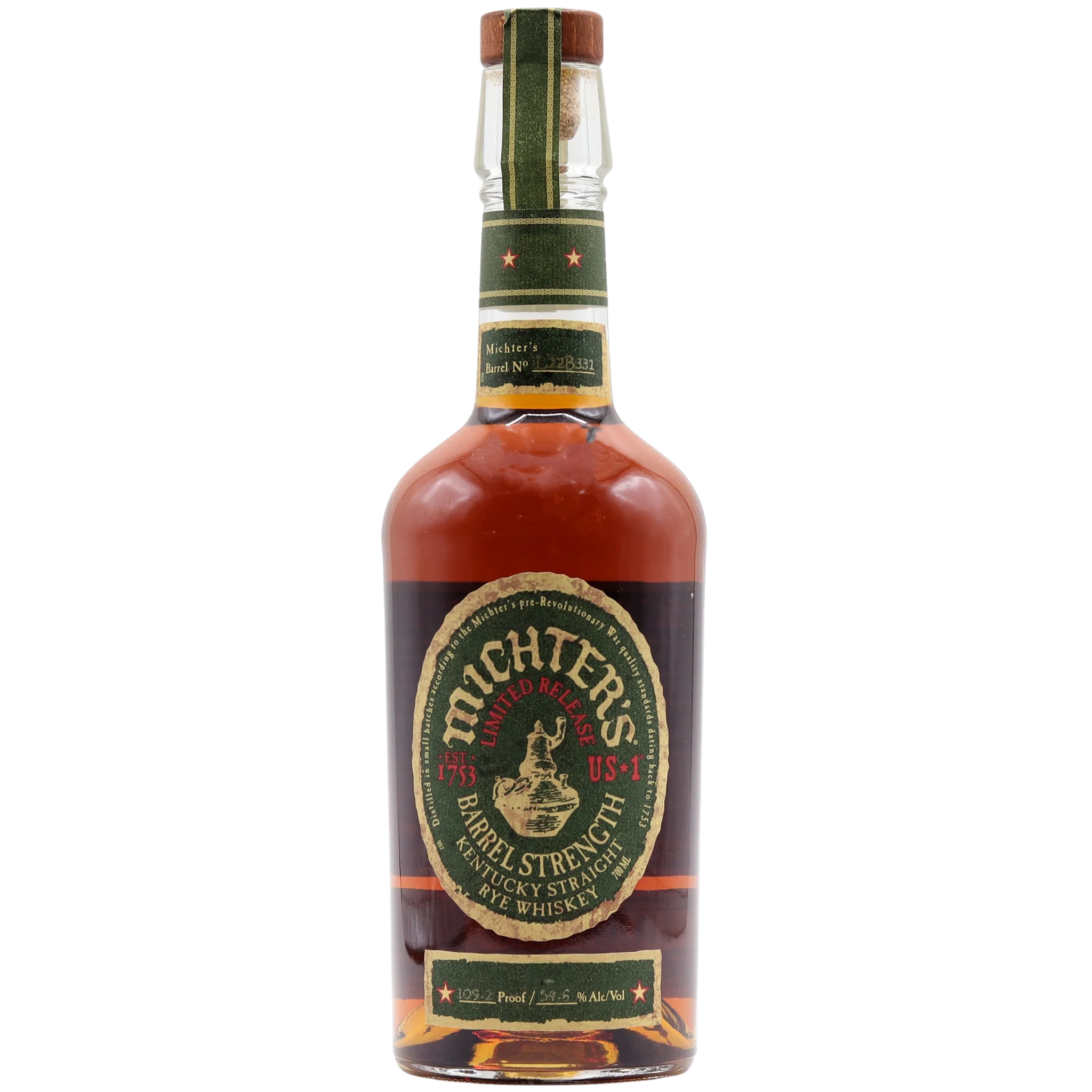 Michter's - Us*1 Barrel Strength Rye