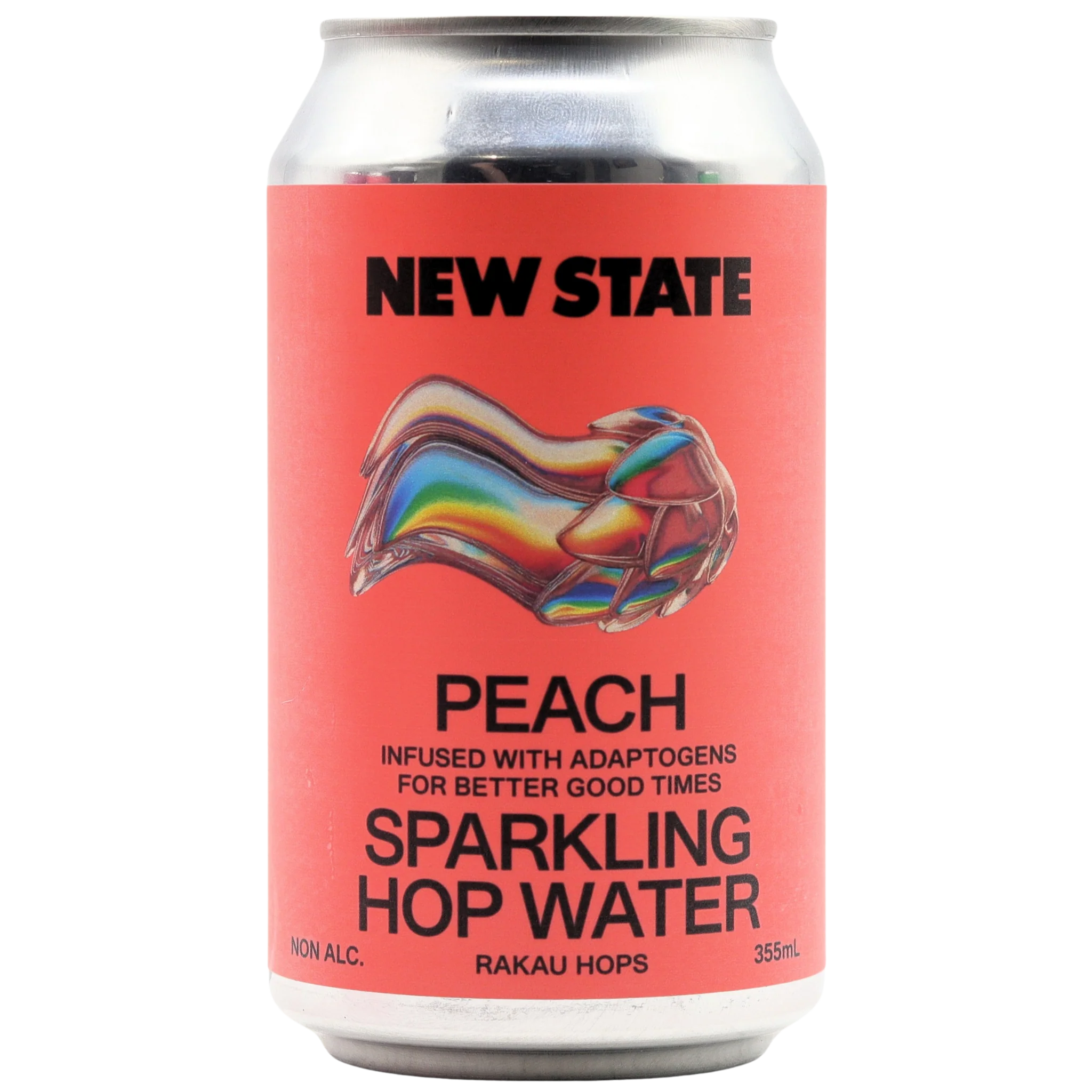 New State - Peach Sparkling Hop Water