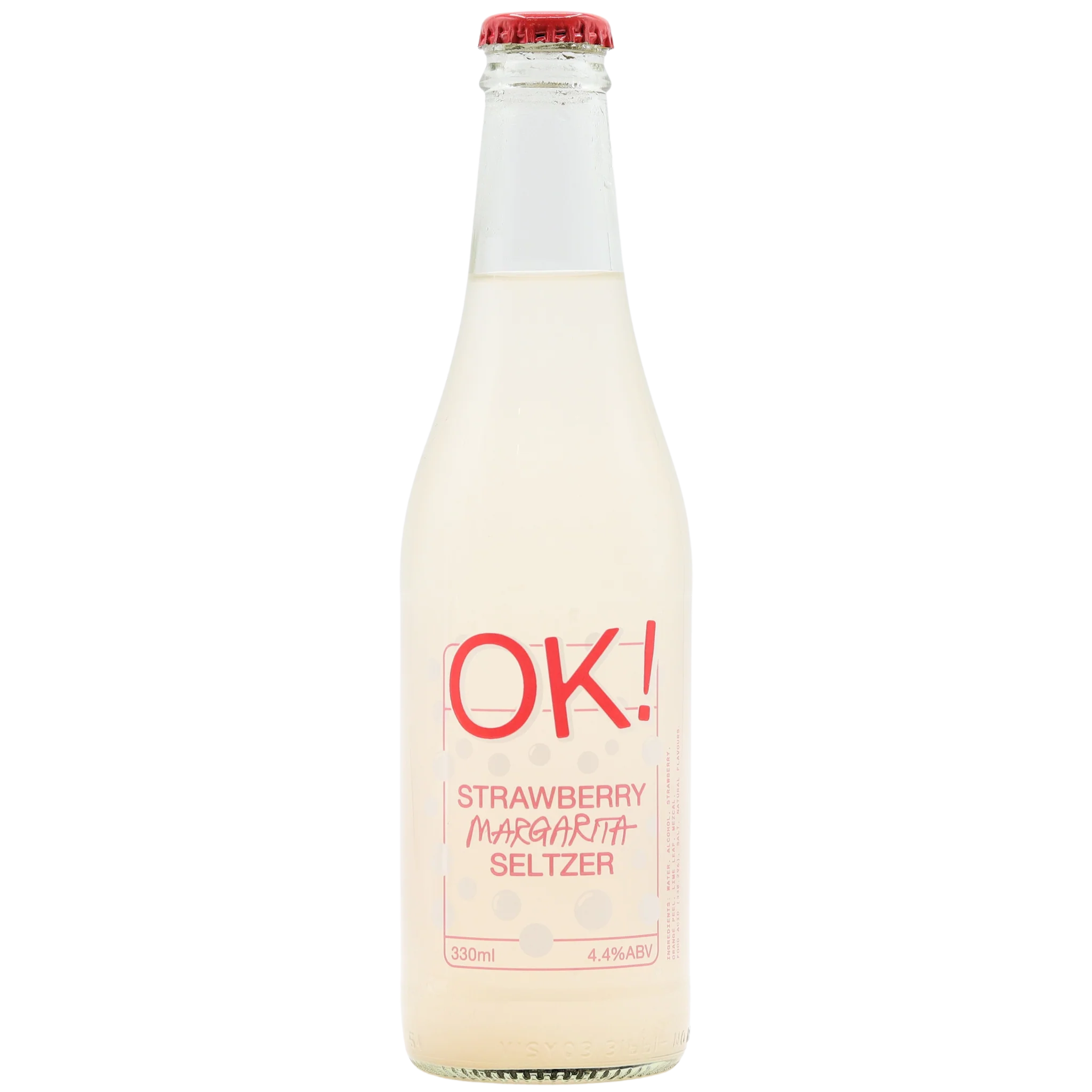 Ok! - Strawberry Margarita Seltzer