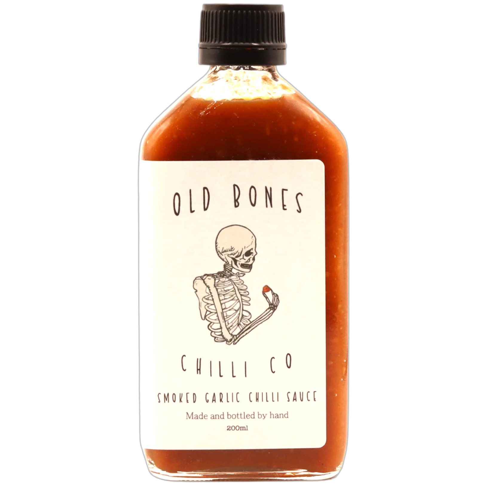 Old Bones Chilli Co - Smoked Garlic Chilli Sauce