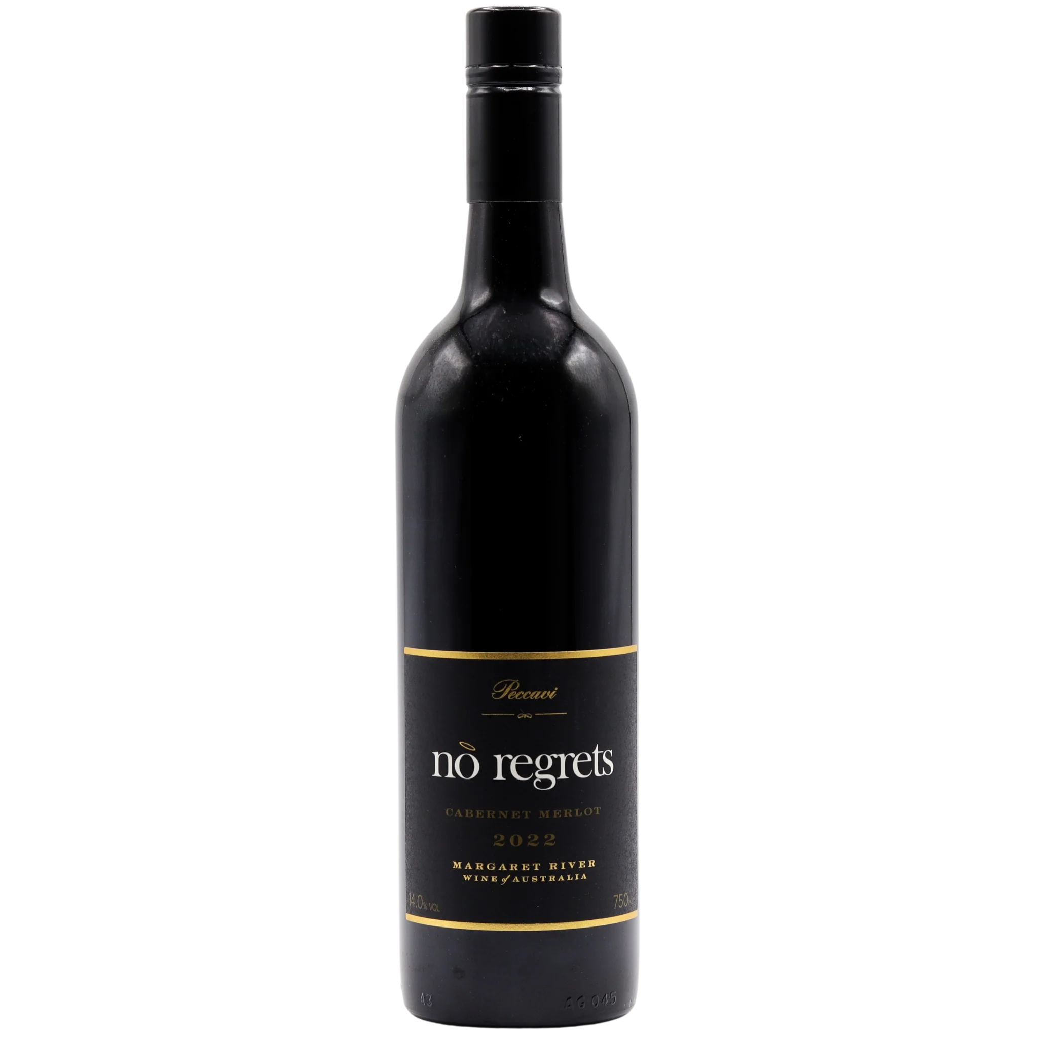 Peccavi - No Regrets Cabernet Merlot