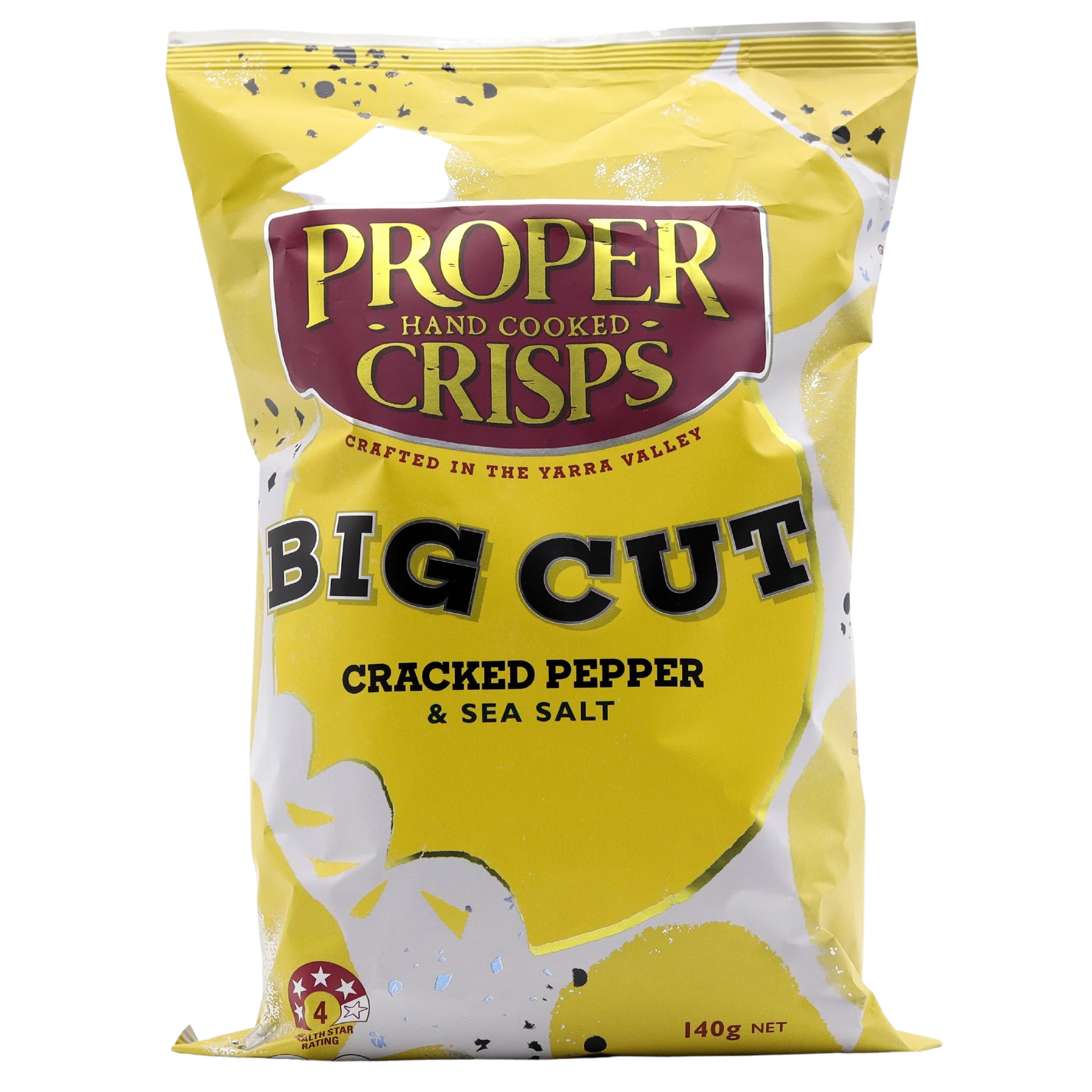 Proper Crisps - Big Cut Cracked Pepper