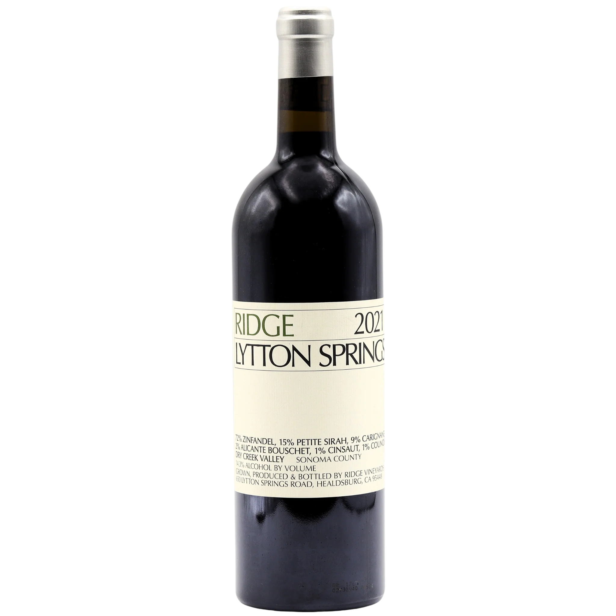 Ridge Vineyard - Lytton Springs
