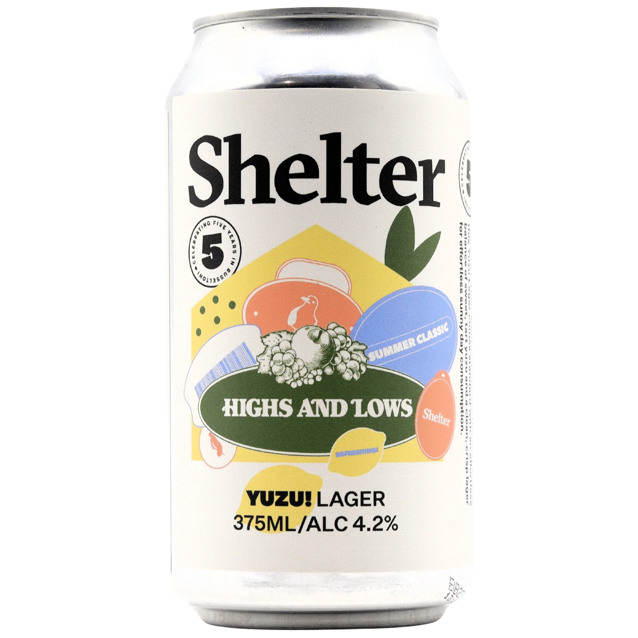 Shelter x Highs And Lows - Yuzu Lager