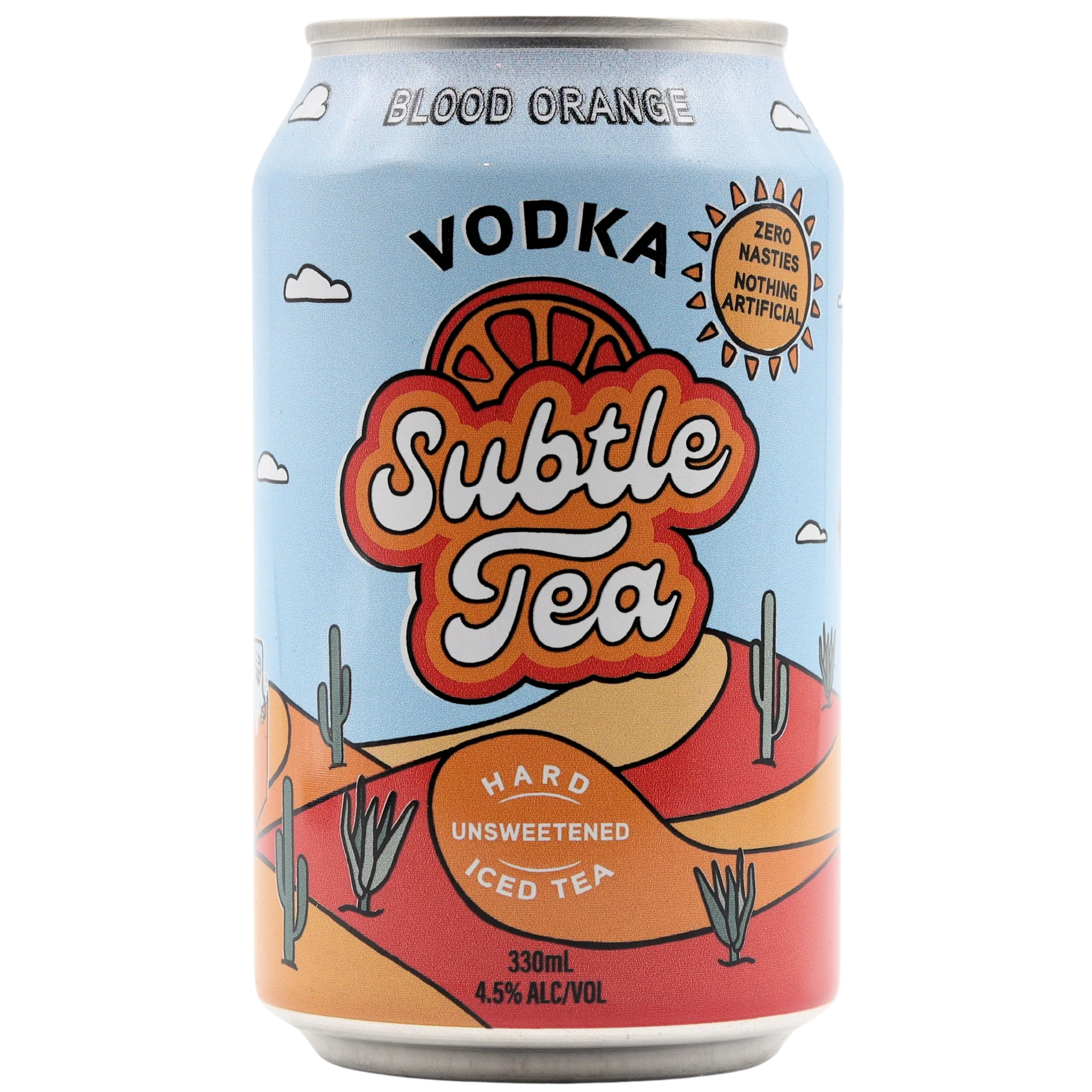 Subtle Tea  - Blood Orange Vodka Iced Tea