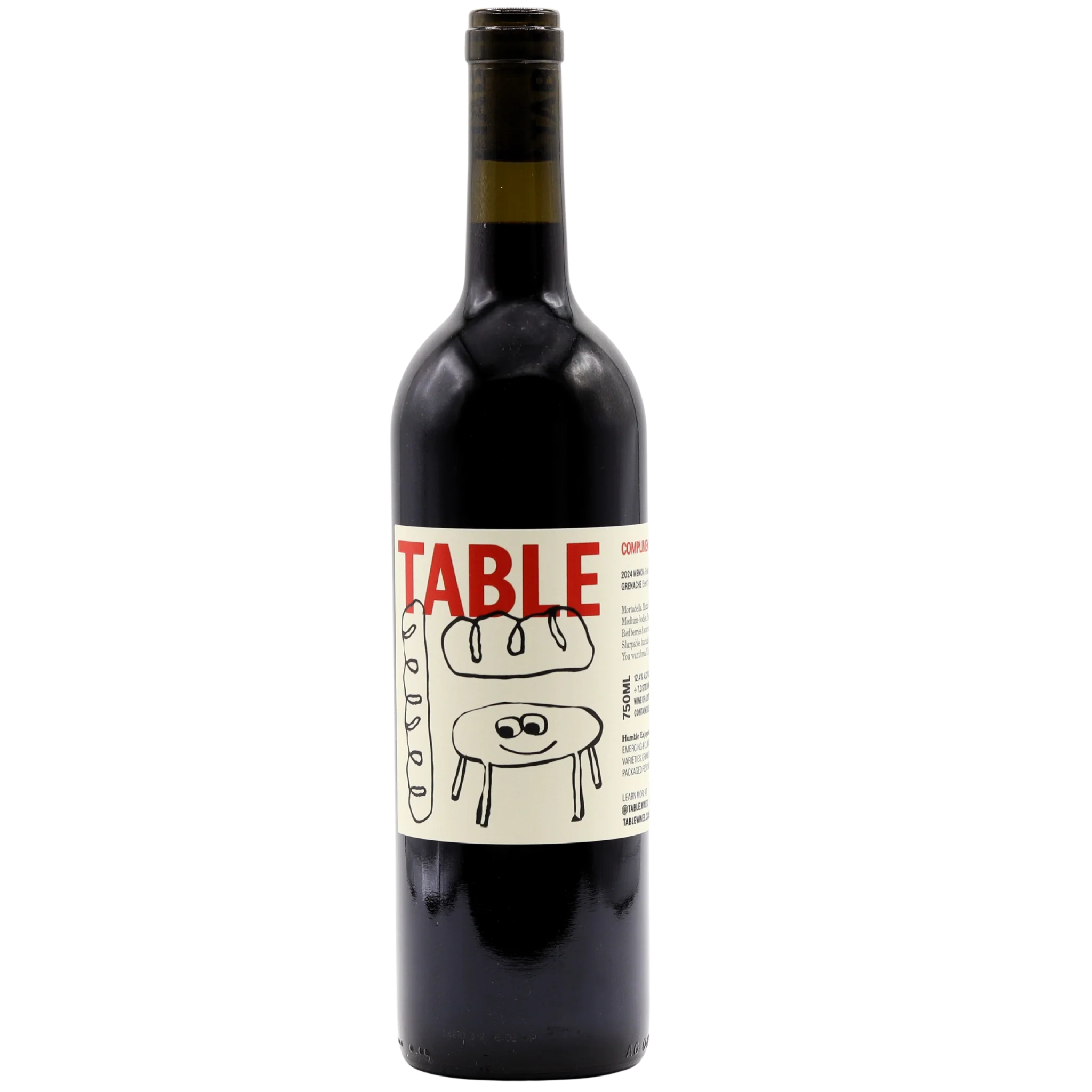 Table Wines - Complimentary Bread Mencia Grenache