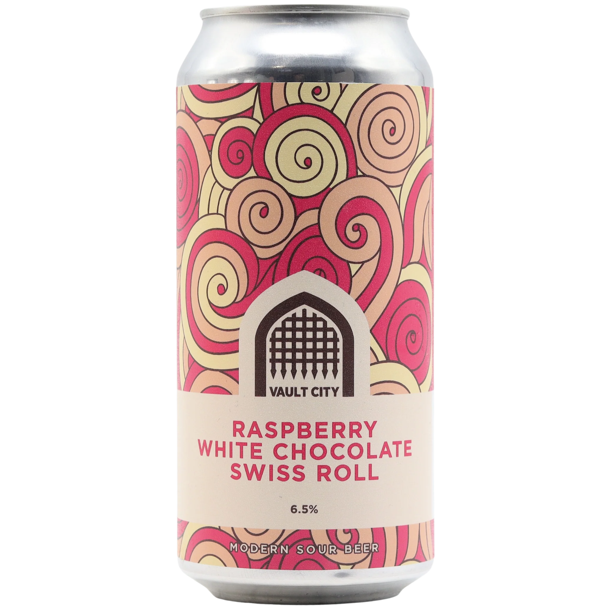 Vault City - Raspberry White Chocolate Swiss Roll