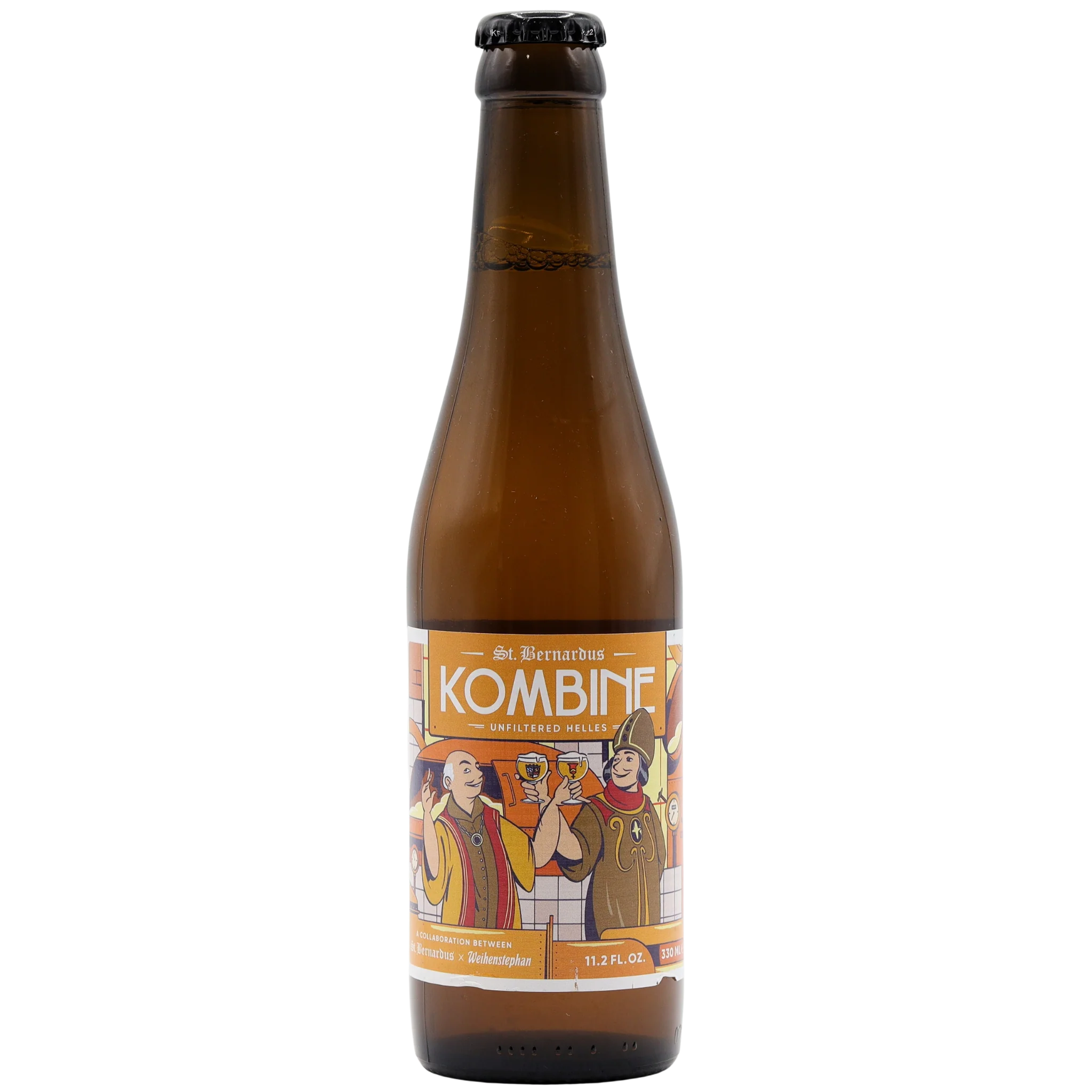 Weihenstephaner X St Bernardus - Kombine Helles